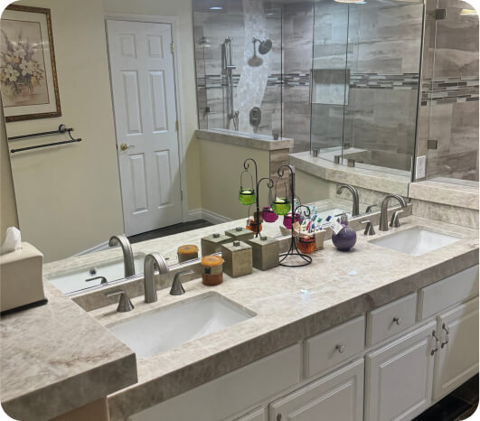 commercial bathroom renovation image